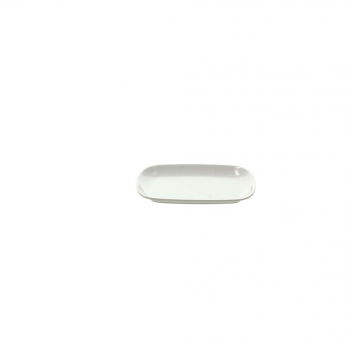 Servierbrett oval 18 x 11 cm Show Plate Bianco Melamine Tognana ab 18 Stück