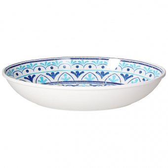 Teller tief oval 40 x 25 cm Show Plate Cefalu Melamine Tognana 