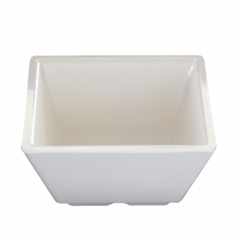 Schale 9,4 x 9,4 cm Show Plate Bianco Melamine Tognana ab 72 Stück