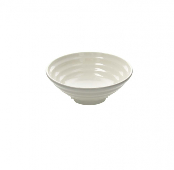 Salatschüssel 25 cm Show Plate Bianco Melamine Tognana 