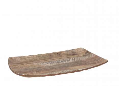 Tablett 39 x 23,5 cm Show Plate Wood Melamine Tognana 