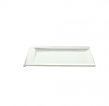 Tablett 32,5 x 19,8 cm Show Plate Bianco Melamine Tognana 