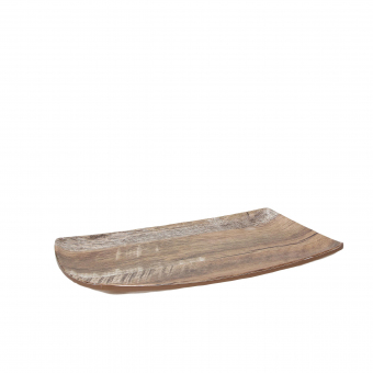 Tablett 33 x 20 cm Show Plate Wood Melamine Tognana ab 18 Stück