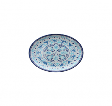 Platte oval 35,5 x 25,5 cm Show Plate Cefalu Melamine Tognana 