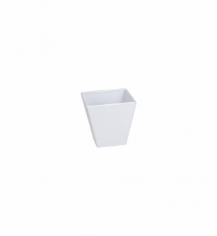Schale 7,2 x 4,5 cm Show Plate Bianco Melamine Tognana 