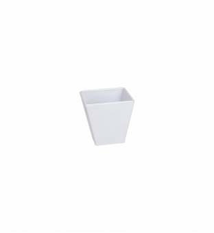 Schale 7,2 x 4,5 cm Show Plate Bianco Melamine Tognana 