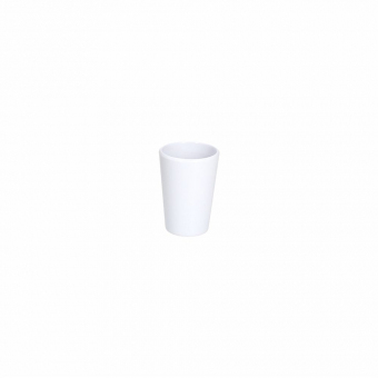 Becher rund 4,5 x 3,3 cm Show Plate Bianco Melamine Tognana 