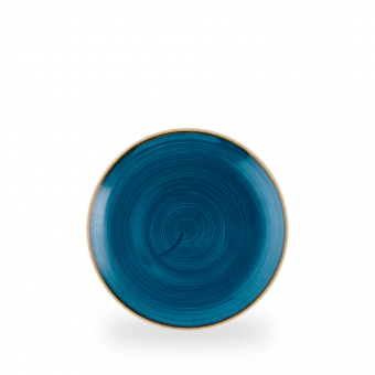 Churchill Stonecast Java Blue Coupe Teller 21,7 cm 