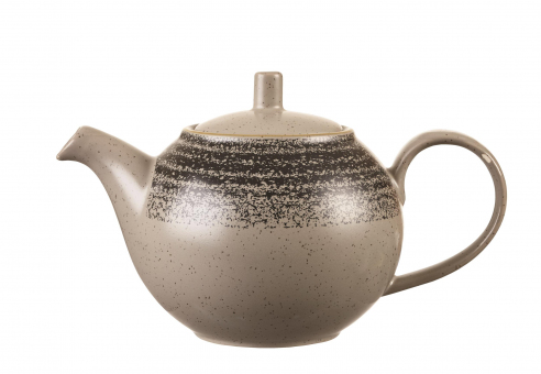 Churchill Studio Prints Homespun Charcoal Black Teekanne 42,6 cl 