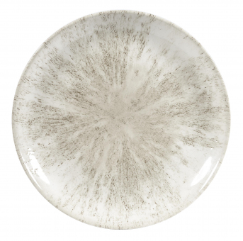 Churchill Studio Prints Stone Agate Grey Teller flach coupe 26 cm 