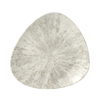 Churchill Studio Prints Stone Agate Grey Teller flach dreieckig 26,5 cm 
