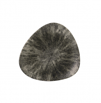 Churchill Studio Prints Stone Quartz Black Teller flach dreieckig 19,2 cm 