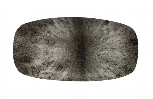 Churchill Studio Prints Stone Quartz Black Platte 35,5 x 18,9 cm 