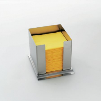 Serviettenbox Stöckel 130 x 130 x 130 mm, 25er/4-fach