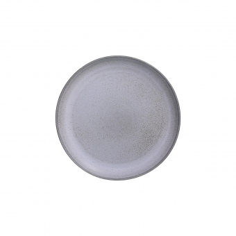 Teller flach 28 cm Terracotta Grey Tognana 