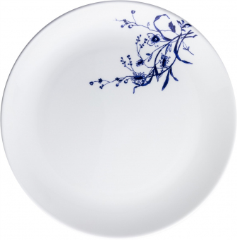Teller flach coupe 27cm Blue Botanicals Purio von Zwiesel Fortessa 
