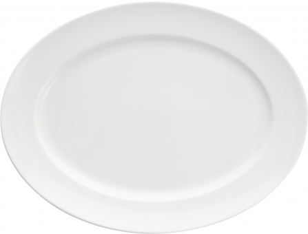 Platte oval Fahne 36cm Snow von Zwiesel Fortessa 