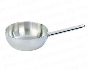 Konische Sauteuse Apollo von Demeyere Ø 18cm / Boden-Ø 12cm; Inhalt 1,5l; Höhe 6,6cm