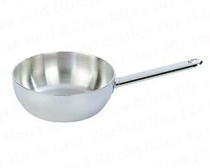 Konische Sauteuse Apollo von Demeyere Ø 20cm / Boden-Ø 14cm; Inhalt 2l; Höhe 7,5cm