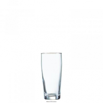 Willi Becher geeicht 0,2l Arcoroc ab 4 Paletten = 6.048 Stück mit Eichstrich 0,2l 