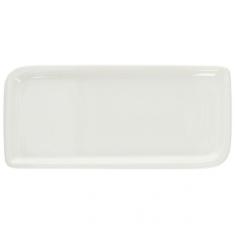 Platte rechteckig 36 x 16,5 cm Attitude White Tognana 
