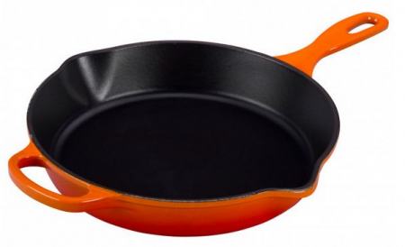 Le Creuset Bratpfanne hoch Signature ofenrot 26 cm 