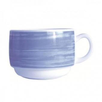 Kaffee Obertasse Brush blue Arcoroc 