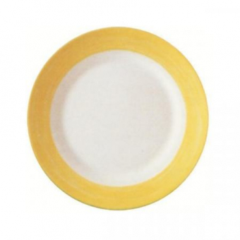 Dessertteller 19,5 cm Brush yellow Arcoroc 