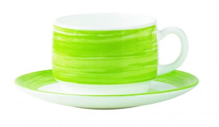 Kaffee Obertasse Brush Arcoroc green 