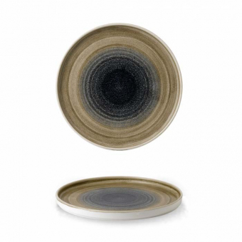 Churchill Stonecast Auqeous Bayou Teller mit Rand 21cm 