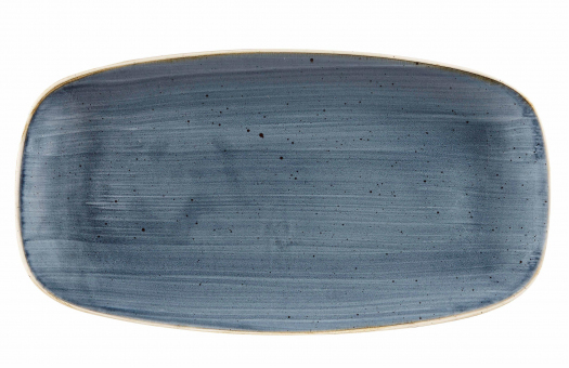 Churchill Stonecast Blueberry Chefs Oblong Platte 35,5x18,9cm 