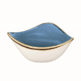 Churchill Stonecast Cornflower Blue Schale dreieckig 15,3cm/0,26l ab 12 Stück