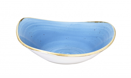 Churchill Stonecast Cornflower Blue Schale dreieckig 18,5cm/0,37l 