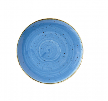 Churchill Stonecast Cornflower Blue Teller flach coupe 21,7cm 