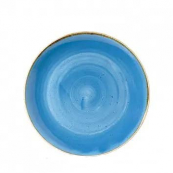 Churchill Stonecast Cornflower Blue Teller tief coupe 24,8cm/1,14l ab 12 Stück
