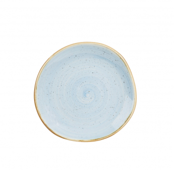 Churchill Stonecast Duck Egg Blue Teller flach rund organic 18,6cm 