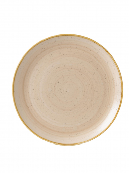 Churchill Stonecast Nutmeg Cream Teller flach coupe 32,4cm 