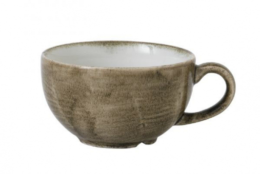 Churchill Stonecast Patina Antique Taupe Cappuccinotasse 340ml 