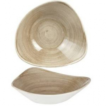 Churchill Stonecast Patina Antique Taupe Schale dreieckig 18,5cm/0,37l ab 12 Stück