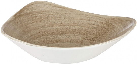 Churchill Stonecast Patina Antique Taupe Schale dreieckig 23,5cm/0,6l 