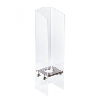 Eistütensilo Nr. 501B Plexi / Edelstahl von Stöckel 501B Plexi braun / 1 x 56 mm