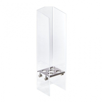 Eistütensilo Nr. 504A Plexi / Edelstahl von Stöckel 504A Plexi transparent / 4 x 26 mm, 1 x 31 mm