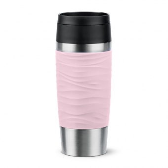 EMSA Travel Mug Waves pastell pink 0,36l 
