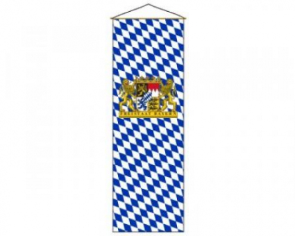 Freistaat Bayern Banner 52 x 114 cm