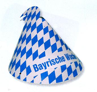 Hütchen Bayerische Woche, 50 Stück Suthor 