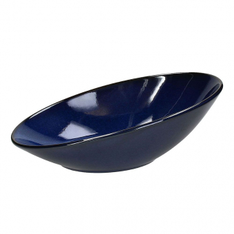 Schale oval 35,8 x 23,2 cm Jap Blu Tognana ab 16 Stück
