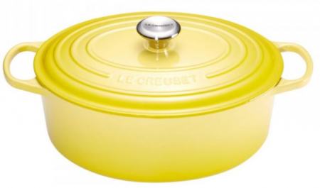 Le Creuset Bräter Oval Signature citrusgelb 31 cm 