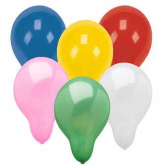 Luftballons farblich sortiert, 500 Stück 