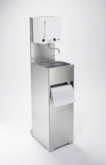 Mobiles Warmwasser-Handwaschbecken Stöckel 
