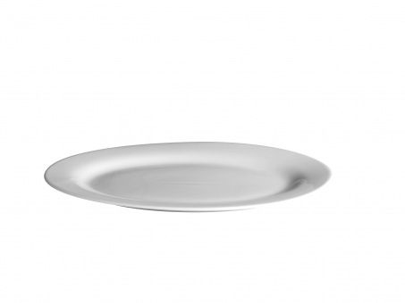 Platte oval 30 cm SUPERWHITE Porzellan Modesta Mäser 